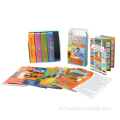 Aangepaste afdrukken Kinderen leren flashcards dozen